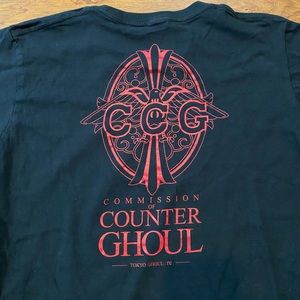 Vintage Tokyo Ghoul T Shirt Cospa CCG Counter Ghoul Anime Manga Japan XL